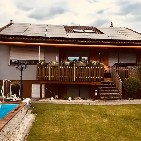 Ferienwohnung Schwarz Sersheim Exterior foto